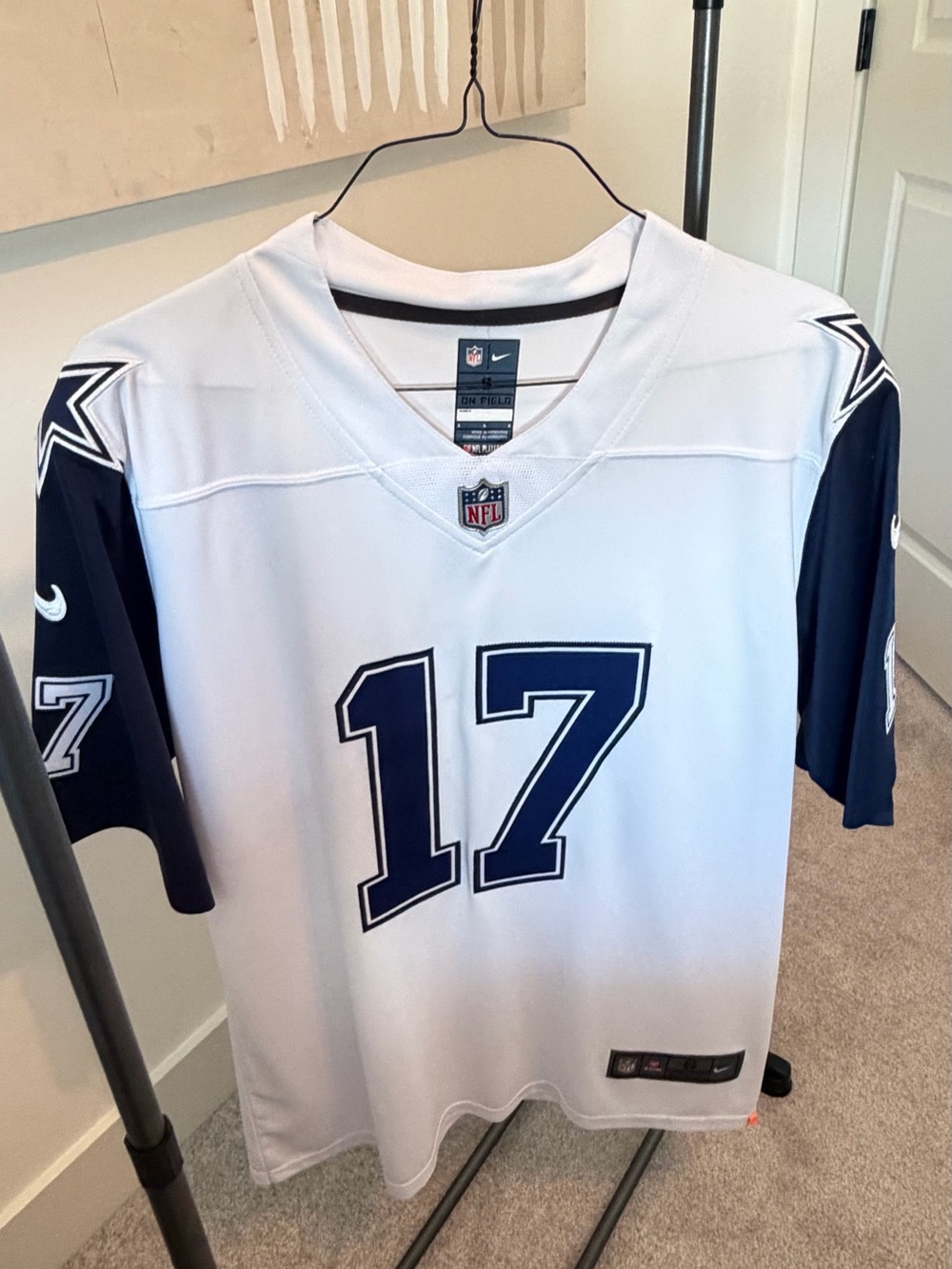 Dallas Cowboys #17 Aubrey Football Jersey